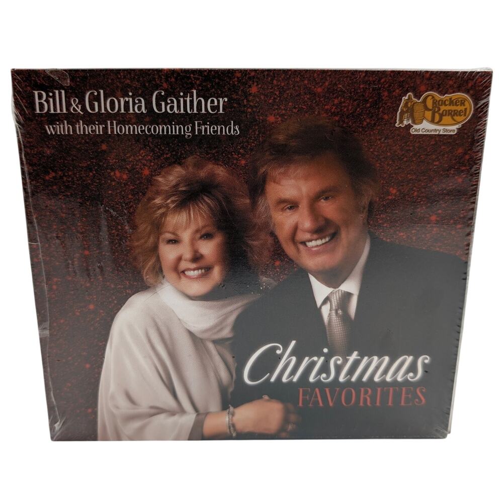 Bill & Gloria Gaither – Christmas Favorites CD 2014 Cracker Barrel Exclusive New